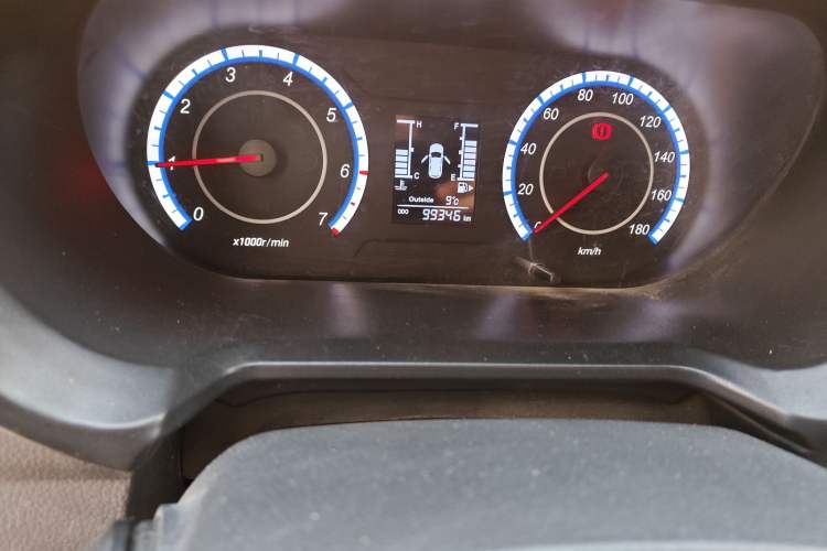 Used CHANGAN KAICHENG Ounuo S 2019 1.5L Ouno S Standard Model China VI JL473QG Odometer Close Up