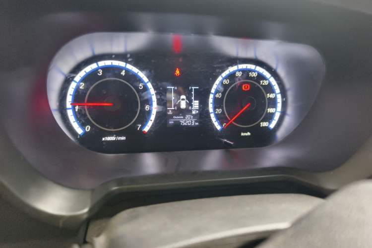 Used CHANGAN KAICHENG Ounuo S 2019 1.5L Ouno S Standard Model China VI JL473QG Odometer Close Up