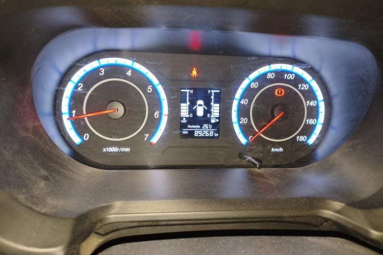 Used CHANGAN KAICHENG Ounuo S 2019 1.5L Ouno S Economy 7-Seater JL473QG Odometer Close Up