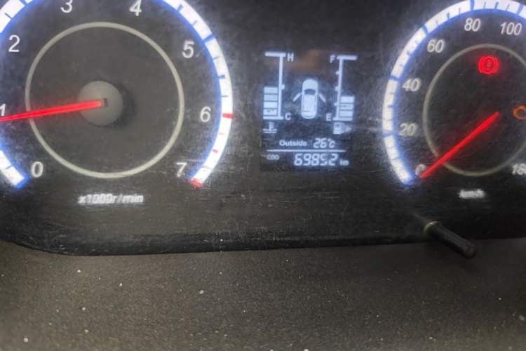 Used CHANGAN KAICHENG Ounuo S 2019 1.5L Ouno S Economy Model (Air-Conditioned) China VI Standard JL473QG Odometer Close Up