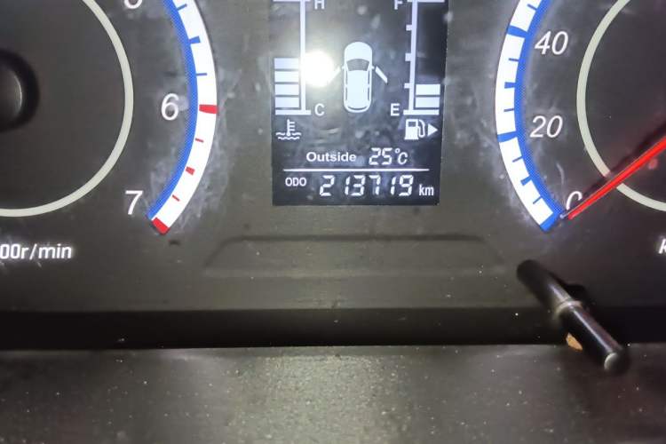 Used CHANGAN KAICHENG Ounuo S 2019 1.5L Ouno S Economy Model (Non-Air-Conditioned) China VI Standard JL473QG Odometer Close Up