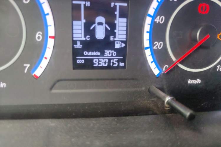 Used CHANGAN KAICHENG Ounuo S 2019 1.5L Ouno S Standard Model China VI JL473QG Odometer Close Up