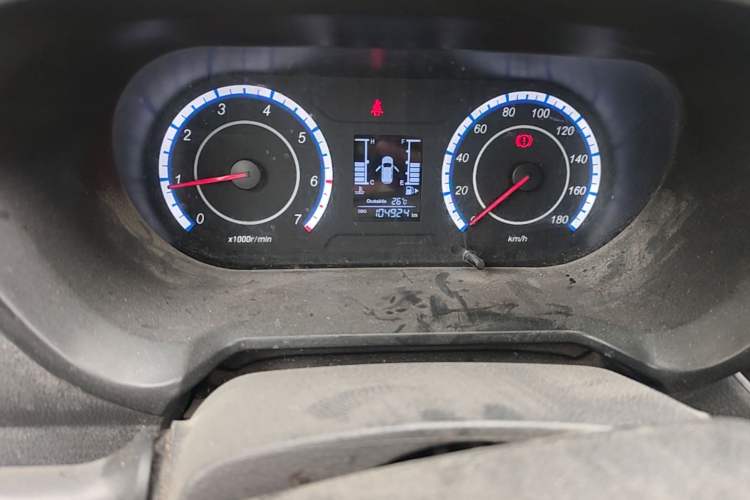 Used CHANGAN KAICHENG Ounuo S 2019 1.5L Ouno S Economy 7-Seater JL473QG Odometer Close Up