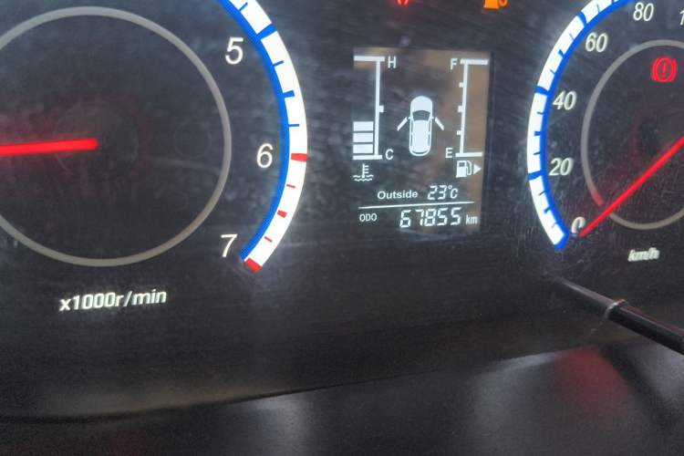 Used CHANGAN KAICHENG Ounuo S 2019 1.5L Ouno S Standard Model China VI JL473QG Odometer Close Up