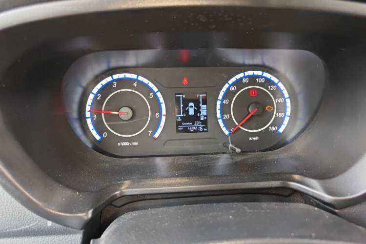 Used CHANGAN KAICHENG Ounuo S 2019 1.5L Ouno S Standard Model China VI JL473QG Odometer Close Up
