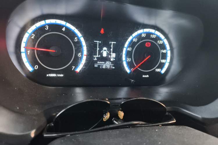 Used CHANGAN KAICHENG Ounuo S 2019 1.5L Ouno S Comfort Edition China VI Standard JL473QG Odometer Close Up