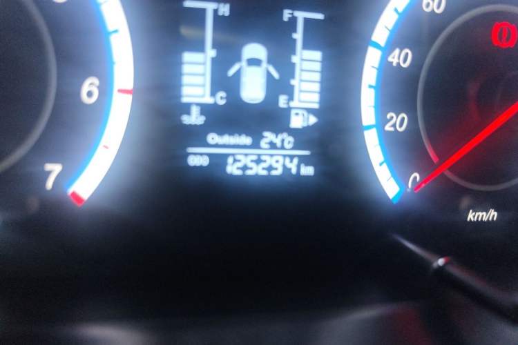 Used CHANGAN KAICHENG Ounuo S 2019 1.5L Ouno S Economy 7-Seater JL473QG Odometer Close Up