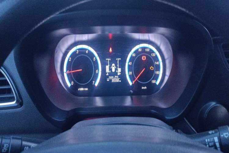 Used CHANGAN KAICHENG Ounuo S 2019 1.5L Ouno S Economy 5-Seat JL473QG Odometer Close Up