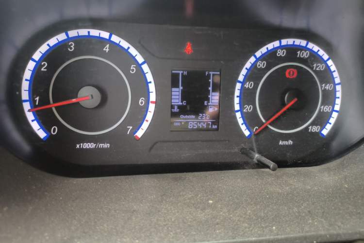 Used CHANGAN KAICHENG Ounuo S 2019 1.5L Ouno S Standard Model China VI JL473QG Odometer Close Up