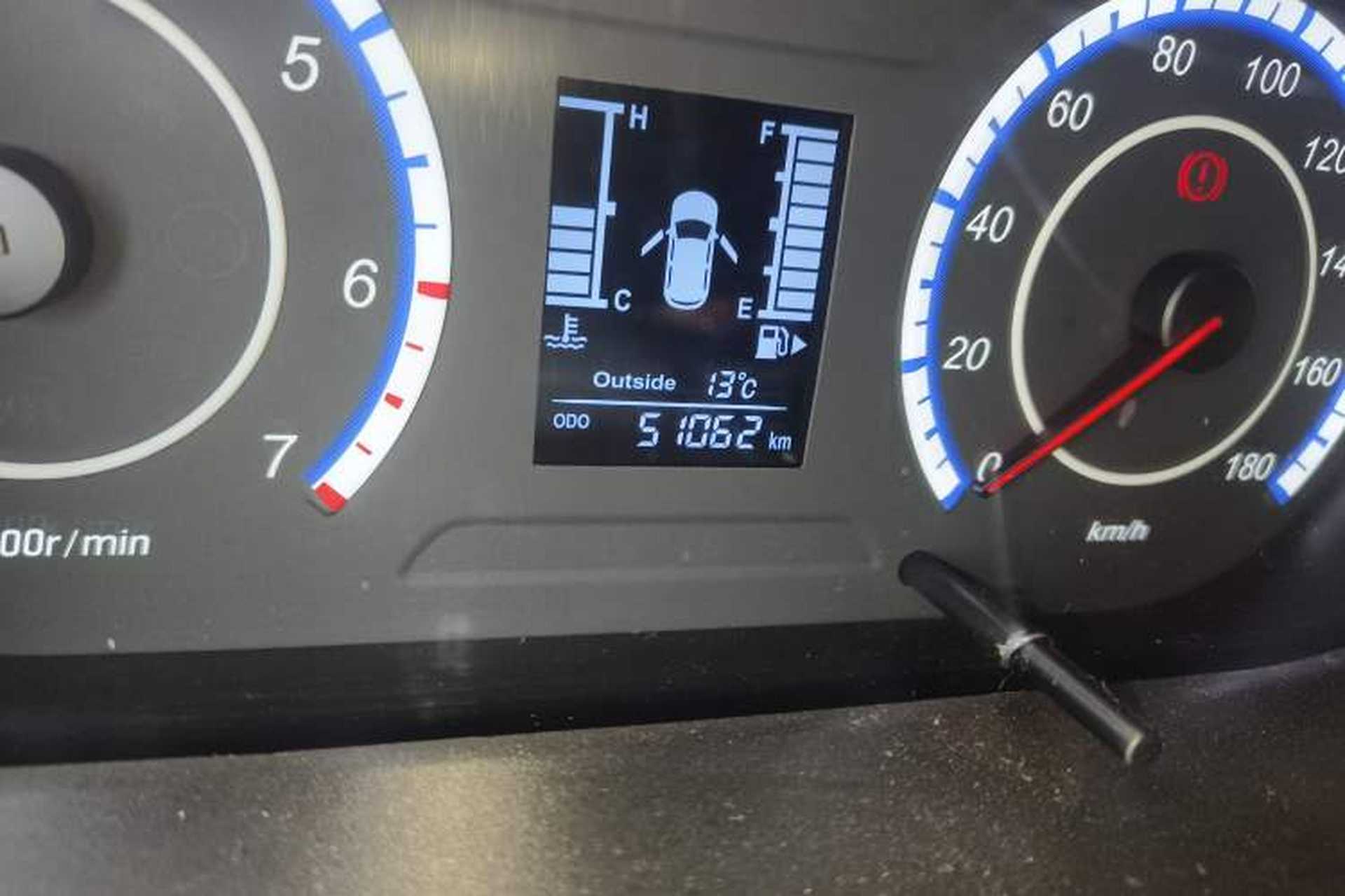 Used CHANGAN KAICHENG Ounuo S 2019 1.5L Ouno S Economy 7-Seater JL473QG Odometer Close Up