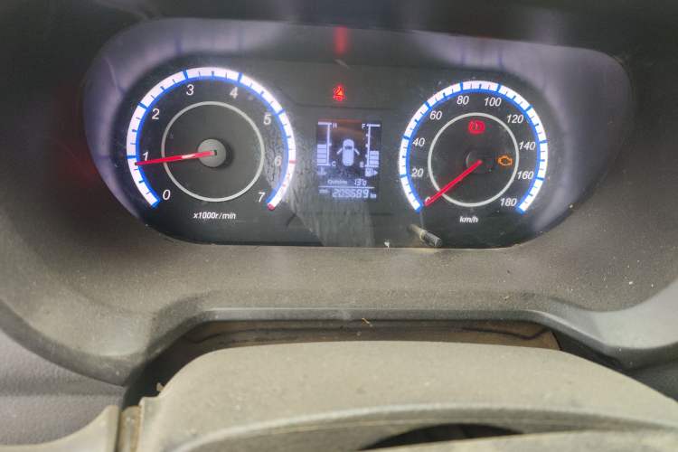 Used CHANGAN KAICHENG Ounuo S 2019 1.5L Ouno S Economy 5-Seat JL473QG Odometer Close Up