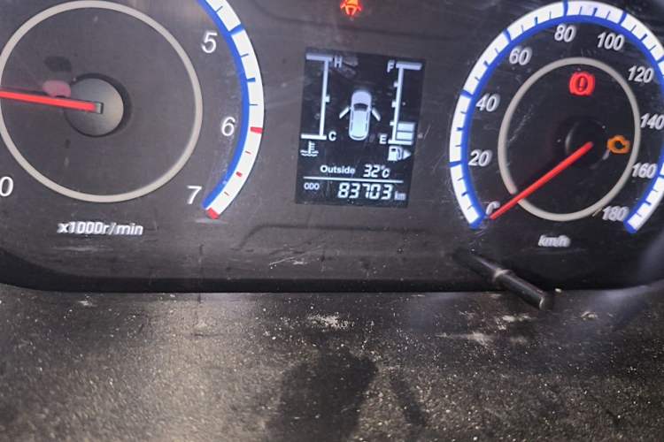 Used CHANGAN KAICHENG Ounuo S 2019 1.5L Ouno S Economy 7-Seater JL473QG Odometer Close Up
