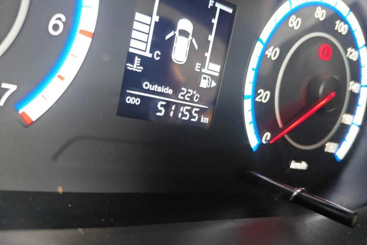 Used CHANGAN KAICHENG Ounuo S 2019 1.5L Ouno S Economy 7-Seater JL473QG Odometer Close Up