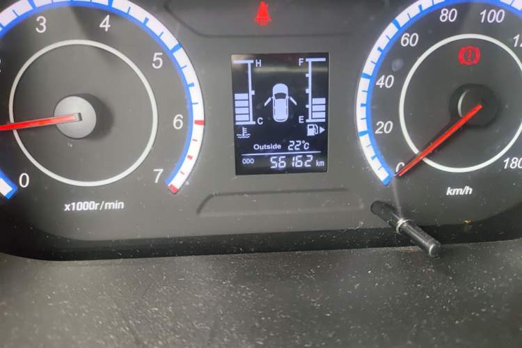 Used CHANGAN KAICHENG Ounuo S 2019 1.5L Ouno S Economy Model (Non-Air-Conditioned) China VI Standard JL473QG Odometer Close Up