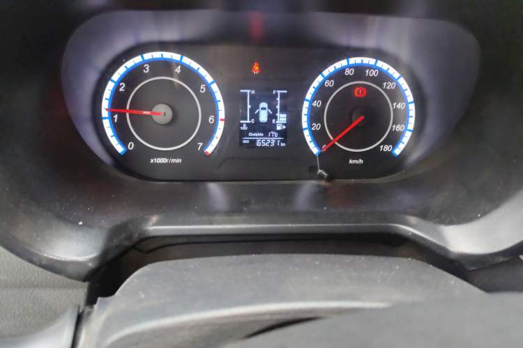 Used CHANGAN KAICHENG Ounuo S 2019 1.5L Ouno S Comfort Edition China VI Standard JL473QG Odometer Close Up