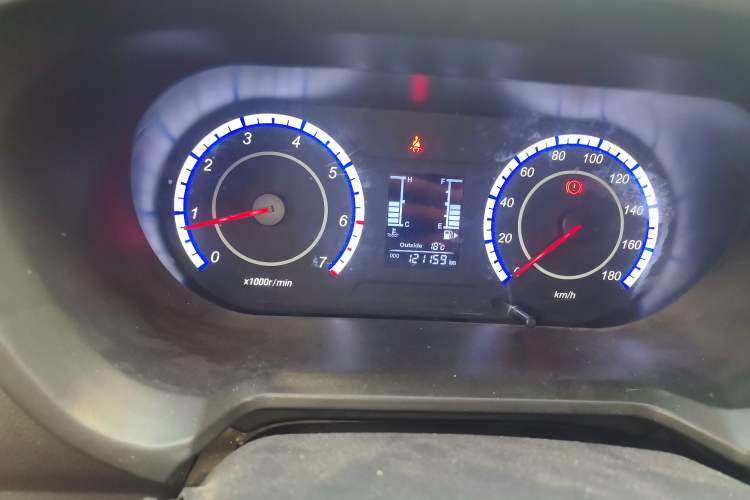 Used CHANGAN KAICHENG Ounuo S 2019 1.5L Ouno S Economy Model (Non-Air-Conditioned) China VI Standard JL473QG Odometer Close Up