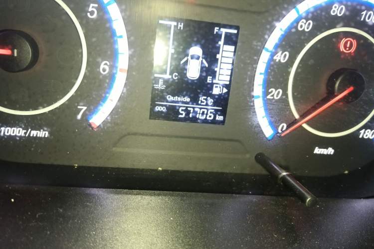 Used CHANGAN KAICHENG Ounuo S 2019 1.5L Ouno S Economy 5-Seat JL473QG Odometer Close Up