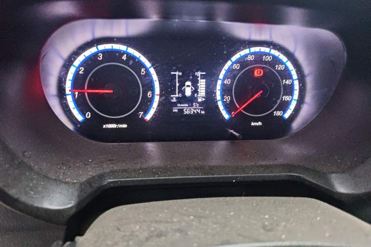 Used CHANGAN KAICHENG Ounuo S 2019 1.5L Ouno S Economy Model (Air-Conditioned) China VI Standard JL473QG Odometer Close Up