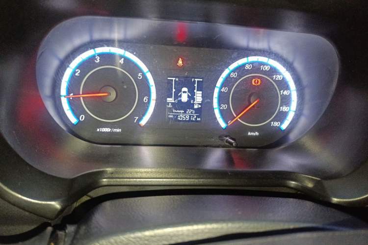 Used CHANGAN KAICHENG Ounuo S 2019 1.5L Ouno S Economy 5-Seat JL473QG Odometer Close Up