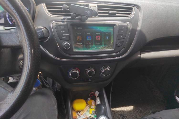 Used CHANGAN KAICHENG Ounuo S 2021 1.5L Ono S Smart Edition Dual-Steaming Air-Conditioned Bus JL473QG Audio And AC Panel