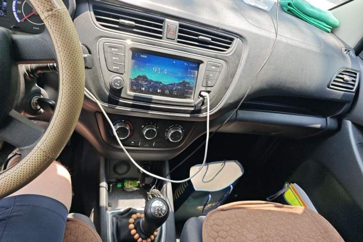 Used CHANGAN KAICHENG Ounuo S 2021 1.5L Ono S Smart Edition Dual-Steaming Air-Conditioned Bus JL473QG Audio And AC Panel