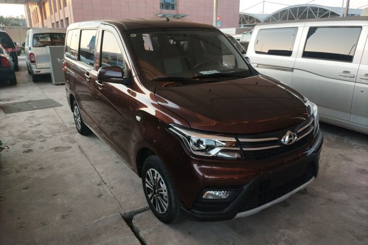 Used CHANGAN KAICHENG Ounuo S 2021 1.5L Ono S Smart Edition Dual-Steaming Air-Conditioned Bus JL473QG Front Right 45 Deg