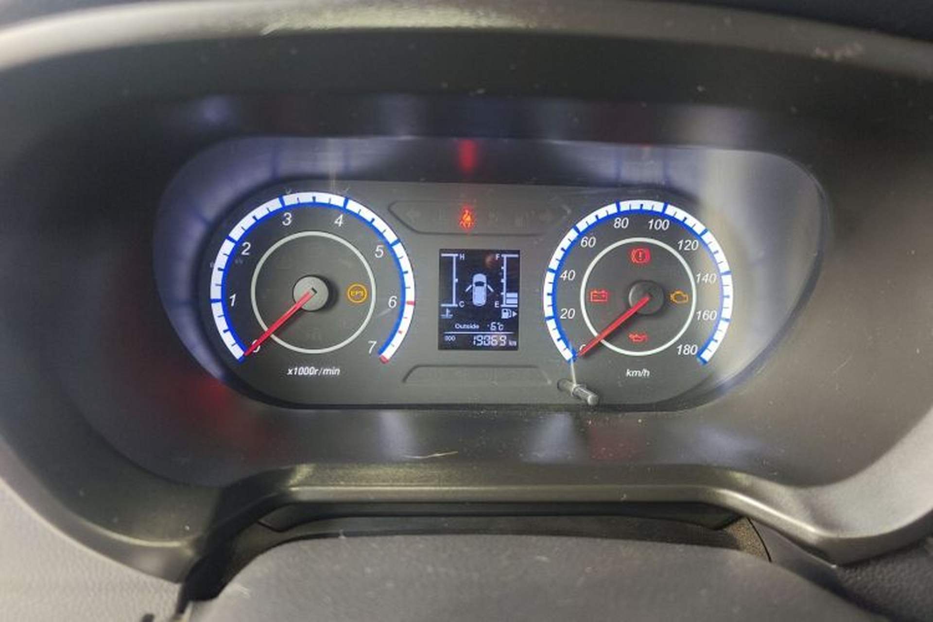 Used CHANGAN KAICHENG Ounuo S 2021 1.5L Ono S Smart Edition Single-Steaming Air-Conditioned Bus JL473QG Instrument Cluster