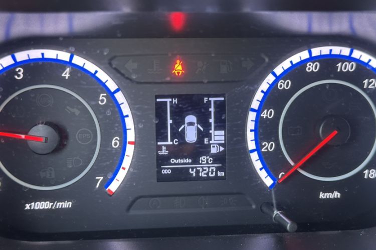 Used CHANGAN KAICHENG Ounuo S 2021 1.5L Ono S Smart Edition Dual-Steaming Air-Conditioned Bus JL473QG Odometer Close Up