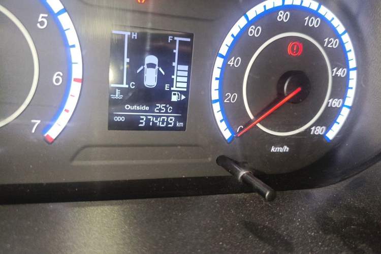 Used CHANGAN KAICHENG Ounuo S 2021 1.5L Ono S Smart Edition Dual-Steaming Air-Conditioned Bus JL473QG Odometer Close Up