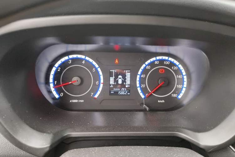 Used CHANGAN KAICHENG Ounuo S 2021 1.5L Ono S Smart Edition Single-Steaming Air-Conditioned Bus JL473QG Odometer Close Up