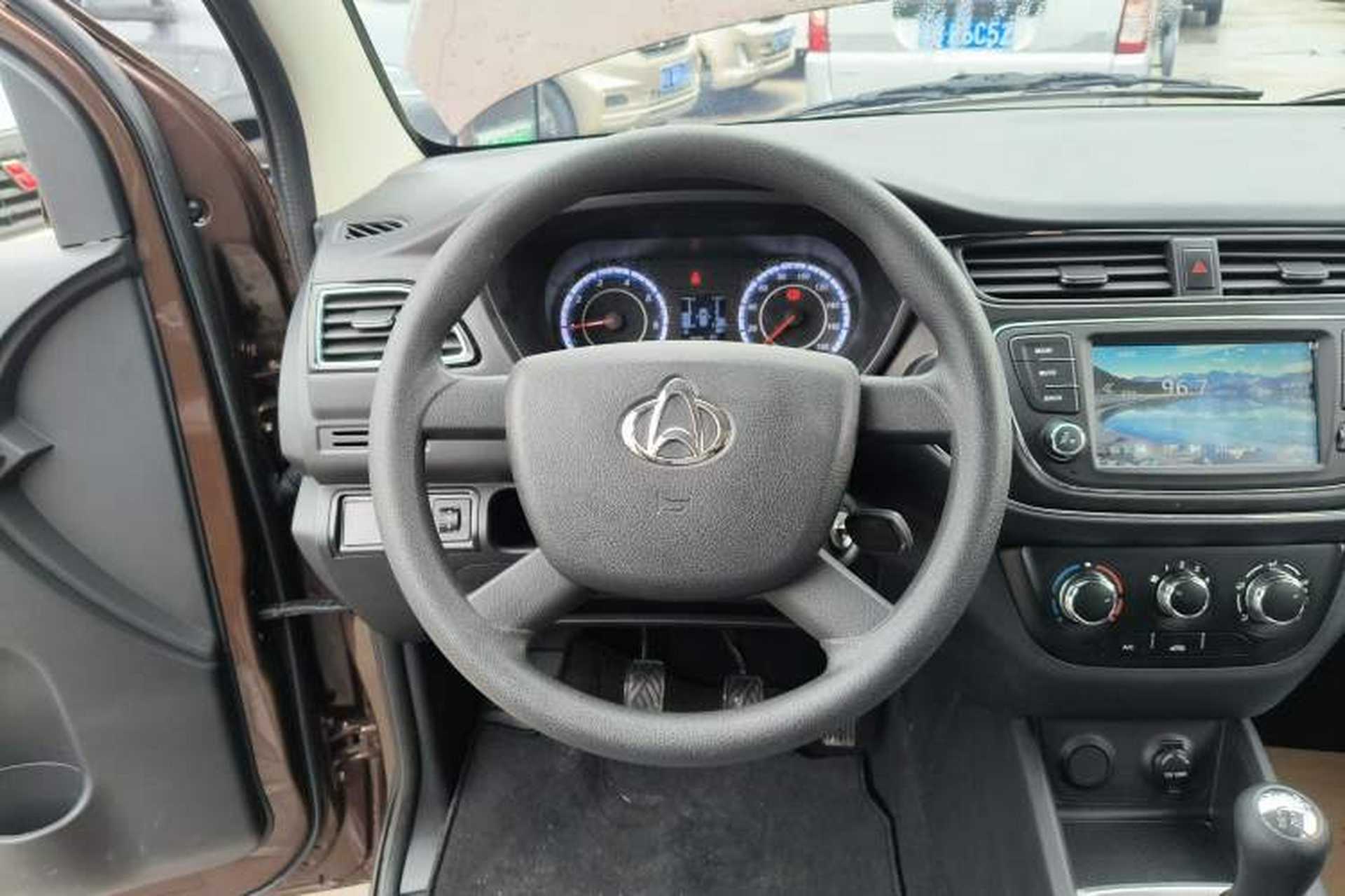 Used CHANGAN KAICHENG Ounuo S 2021 1.5L Ono S Smart Edition Dual-Steaming Air-Conditioned Bus JL473QG Steering Wheel