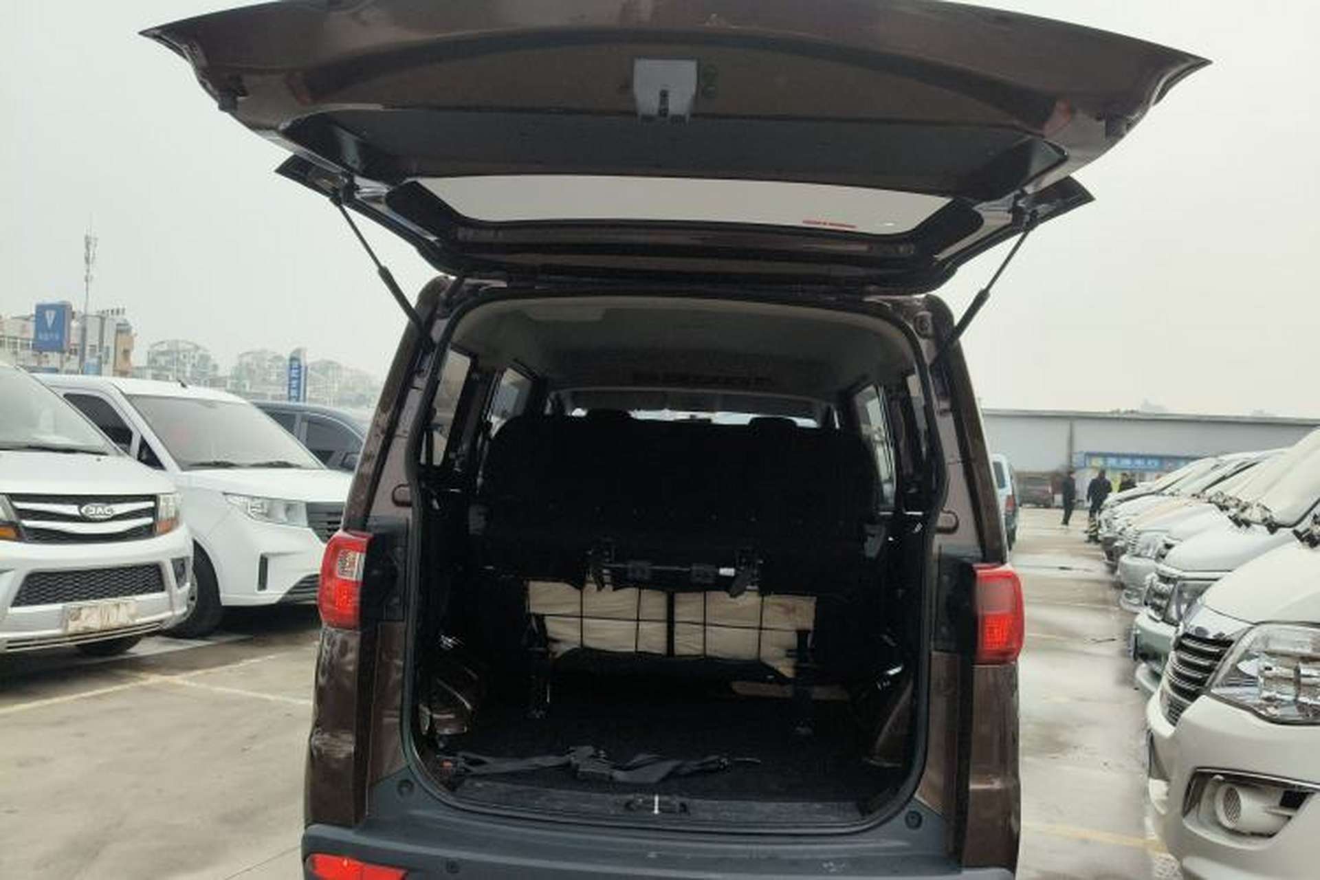 Used CHANGAN KAICHENG Ounuo S 2021 1.5L Ono S Smart Edition Dual-Steaming Air-Conditioned Bus JL473QG Trunk