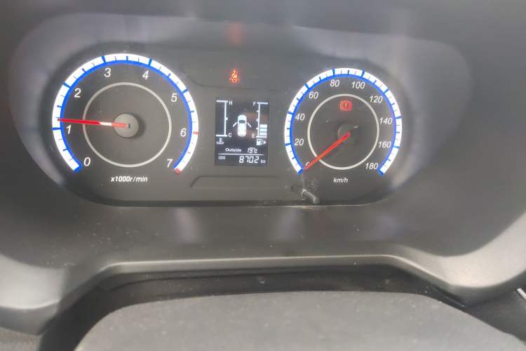Used CHANGAN KAICHENG Ounuo S 2021 1.5L Ono S Smart Edition Single-Steaming Air-Conditioned Bus JL473QG Odometer Close Up
