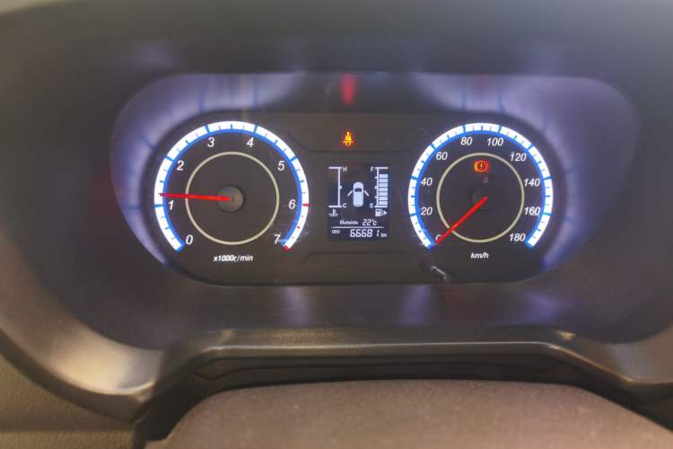 Used CHANGAN KAICHENG Ounuo S 2021 1.5L Ono S Smart Edition Single-Steaming Air-Conditioned Bus JL473QG Odometer Close Up
