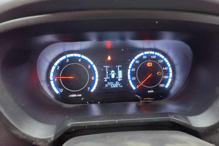 Used CHANGAN KAICHENG Ounuo S 2021 1.5L Ouno S Smart Edition Single-Steaming Air-Conditioned Van Model JL473QG Instrument Cluster