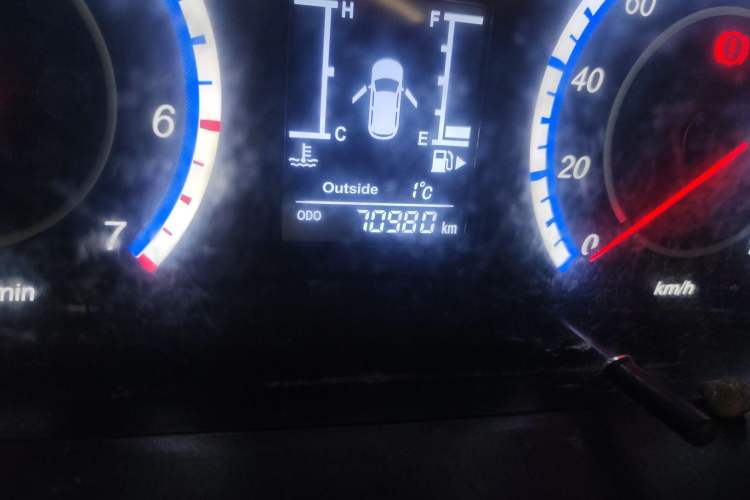 Used CHANGAN KAICHENG Ounuo S 2021 1.5L Ono S Smart Edition Single-Steaming Air-Conditioned Bus JL473QG Odometer Close Up