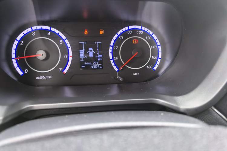 Used CHANGAN KAICHENG Ounuo S 2021 1.5L Ono S Smart Edition Dual-Steaming Air-Conditioned Bus JL473QG Odometer Close Up