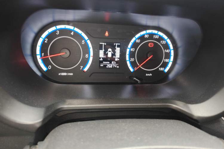 Used CHANGAN KAICHENG Ounuo S 2021 1.5L Ono S Smart Edition Dual-Steaming Air-Conditioned Bus JL473QG Odometer Close Up