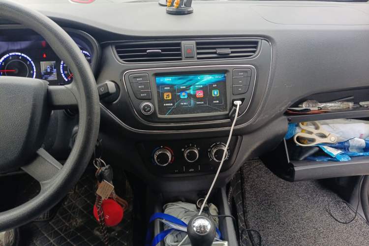 Used CHANGAN KAICHENG Ounuo S 2021 1.5L Ono S Smart Edition Single-Steaming Air-Conditioned Bus JL473QG Audio And AC Panel