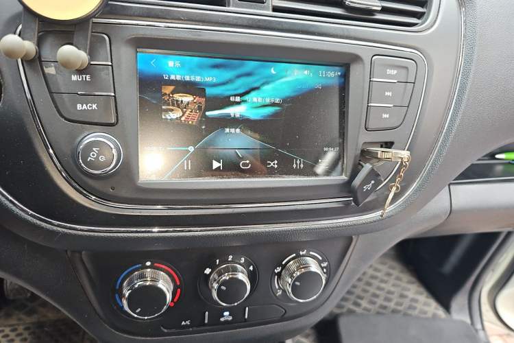 Used CHANGAN KAICHENG Ounuo S 2021 1.5L Ono S Smart Edition Dual-Steaming Air-Conditioned Bus JL473QG Audio And AC Panel