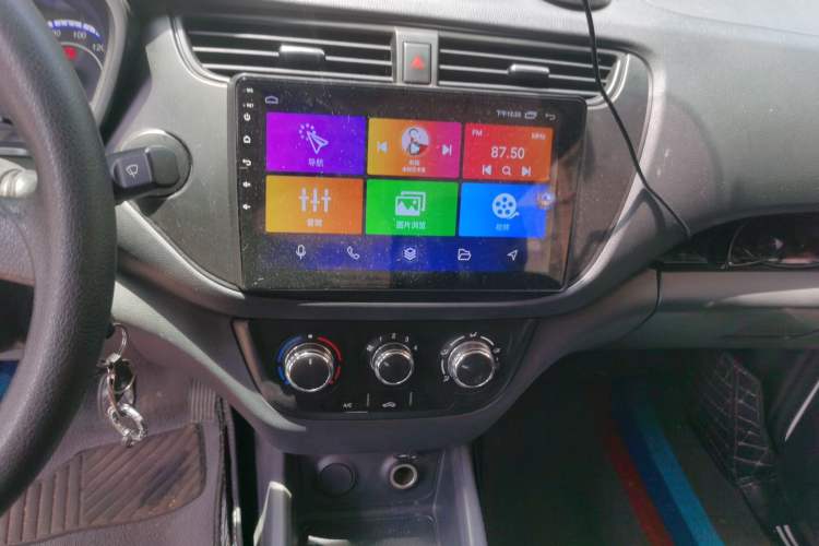 Used CHANGAN KAICHENG Ounuo S 2021 1.5L Ono S Smart Edition Dual-Steaming Air-Conditioned Bus JL473QG Audio And AC Panel
