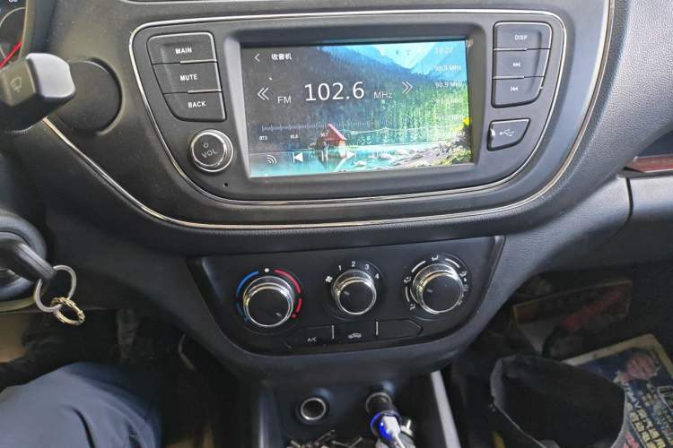 Used CHANGAN KAICHENG Ounuo S 2021 1.5L Ono S Smart Edition Single-Steaming Air-Conditioned Bus JL473QG Audio And AC Panel