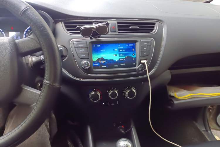 Used CHANGAN KAICHENG Ounuo S 2021 1.5L Ono S Smart Edition Single-Steaming Air-Conditioned Bus JL473QG Audio And AC Panel
