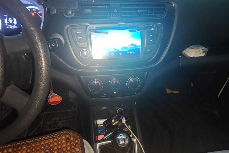 Used CHANGAN KAICHENG Ounuo S 2021 1.5L Ono S Smart Edition Dual-Steaming Air-Conditioned Bus JL473QG Audio And AC Panel