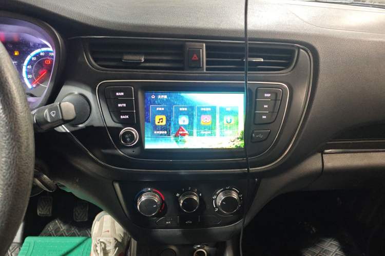 Used CHANGAN KAICHENG Ounuo S 2021 1.5L Ono S Smart Edition Dual-Steaming Air-Conditioned Bus JL473QG Audio And AC Panel