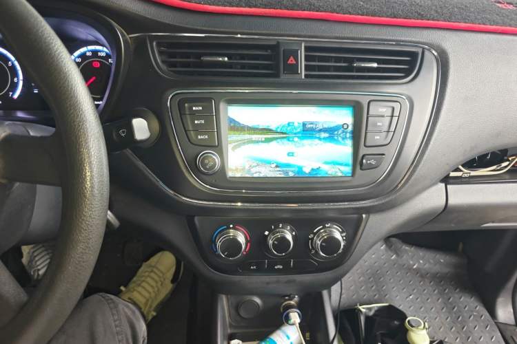 Used CHANGAN KAICHENG Ounuo S 2021 1.5L Ono S Smart Edition Dual-Steaming Air-Conditioned Bus JL473QG Audio And AC Panel