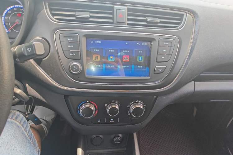 Used CHANGAN KAICHENG Ounuo S 2021 1.5L Ono S Smart Edition Single-Steaming Air-Conditioned Bus JL473QG Audio And AC Panel