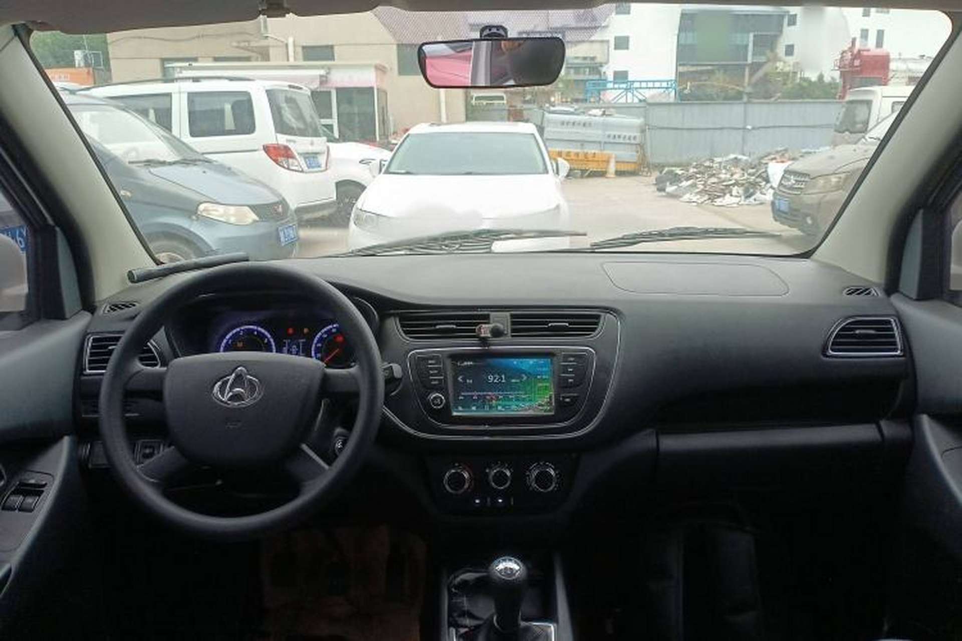 Used CHANGAN KAICHENG Ounuo S 2021 1.5L Ono S Smart Edition Single-Steaming Air-Conditioned Bus JL473QG Center Console