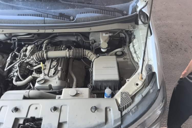 Used CHANGAN KAICHENG Ounuo S 2021 1.5L Ouno S Smart Edition Single-Steaming Air-Conditioned Van Model JL473QG Engine Bay Left