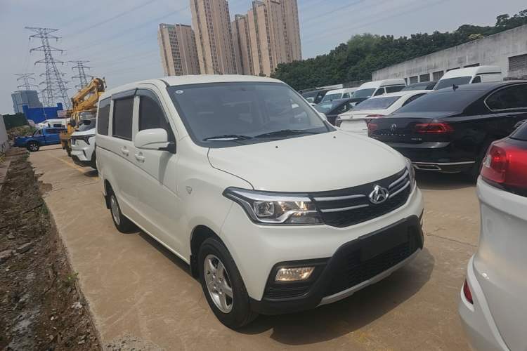 Used CHANGAN KAICHENG Ounuo S 2021 1.5L Ono S Smart Edition Dual-Steaming Air-Conditioned Bus JL473QG Front Right 45 Deg